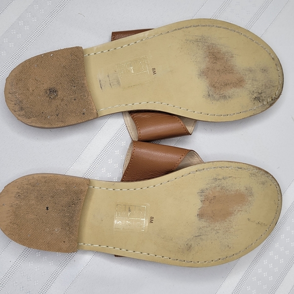 Jack Rogers Luggage Leo Embroidery Leather Sanda size 8 Sandals Made in … - Picture 13 of 16